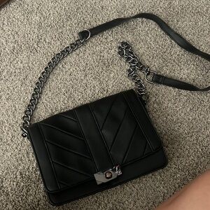 Black JustFab shoulder bag